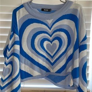 Missguided Heart Sweater